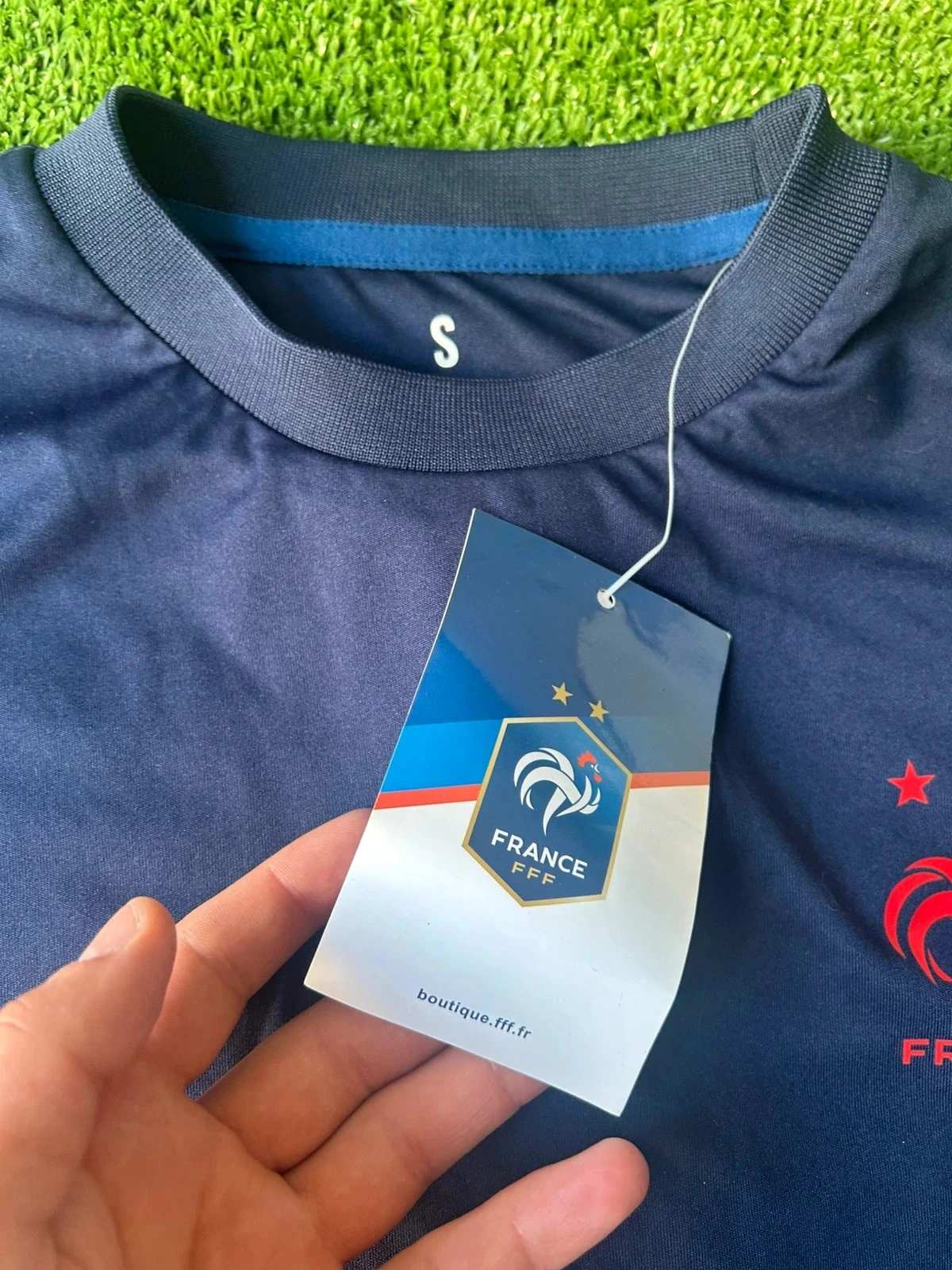 Marineblauw T-shirt van Frankrijk FFF – photo 6
